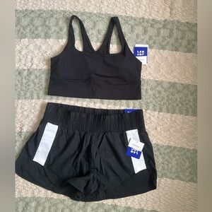 Target Black High-Rise Shorts